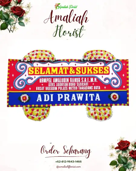 Papan Bunga Ucapan Selamat Gondanggunung